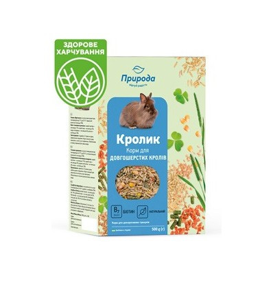 Корм Кролик Біотин для кроликів 500 г Природа