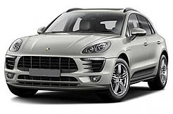 Багажник на дах Porsche Macan 2013 - в штатні місця аеродинамічний