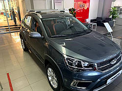 Багажник на дах Chery Tiggo II 2016 - в штатні місця аеродинамічний