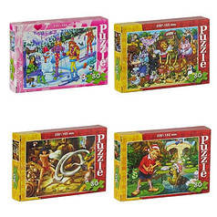 Пазли 80 ел Авто асорті С80