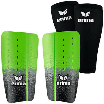 Футбольні щитки Erima Flex Guard Tube 7211905, Чорний, Розмір (EU) — XL