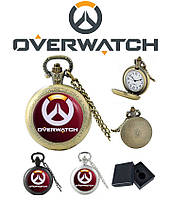 Карманные часы Овервотч "Orange Symbols" / Overwatch