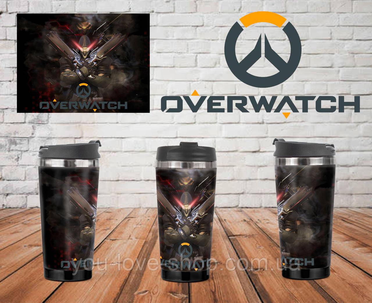 Термочашку Овервотч "Reaper-2" / Overwatch