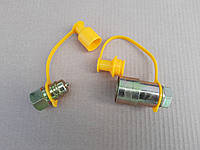 Муфта разрывная евро клапан двухсторонняя M22X1,5 (желт.) Евро клапан PL-149
