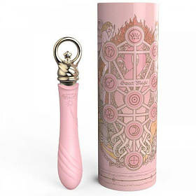 Вібромасажер із функцією підігріву ZALO COURAGE, Fairy Pink