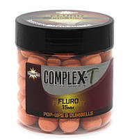 Бойли плавающие Fluro Pop-Ups & Dumbells Complex-T 15.0 мм