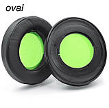 Амбушури для навушників Razer Kraken Pro V2 Razer Kraken 7.1 V2 Tournament Edition Chroma Овальні зелені Oval, фото 2