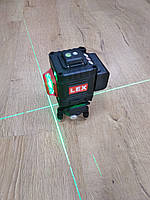 Лазерный уровень, нивелир LEX LXNL3DG : 50 м. | Зеленый луч | 12 линий