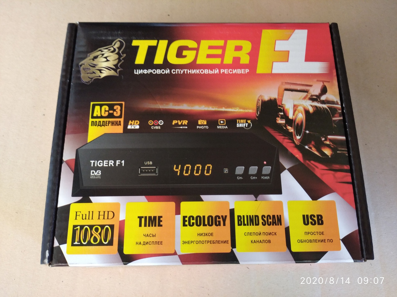 Супутниковий тюнер Tiger F1HD