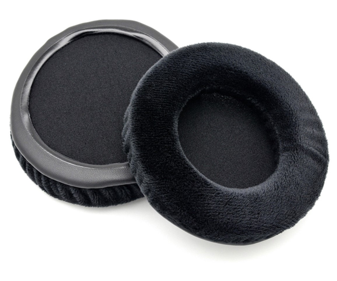 Амбушури для навушників Superlux HD669 HD681 HD662 HD330 HD660 HD440 Матеріал Велюр, фото 1