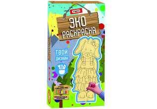 Набір для тв. Strateg Еко-розмальовка "Зайка" в кор 5001