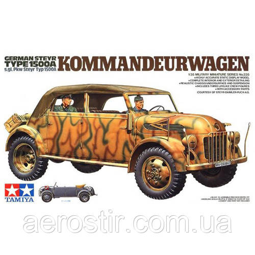 Автомобіль Steyr 1/35 TAMIYA 35235, фото 1