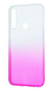 Чохол силіконовий 0.5 mm Gradient Design Realme XT white_pink (реалмі хт)