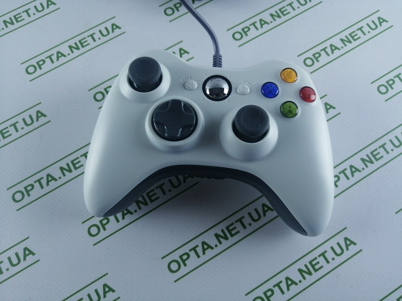 Ігровий джойстик XBOX 360 ЧОРНИЙ (Дротовий), фото 1