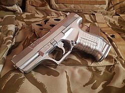 Пістолет Walther P99 (silver) на пластикових кульках 6мм.