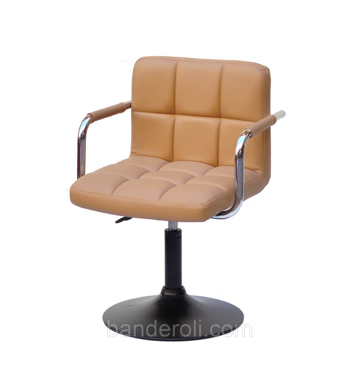 Крісло ARNO - ARM BK - BASE ЕК бежевий, фото 1