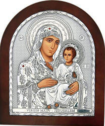Ікона Богородиця Єрусалимська, розмір ЕК6 - (260 х 310)