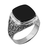 Мужское кольцо из серебра 18