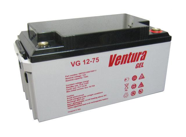 Гелевий акумулятор Ventura VG 12-75 Ah 12V