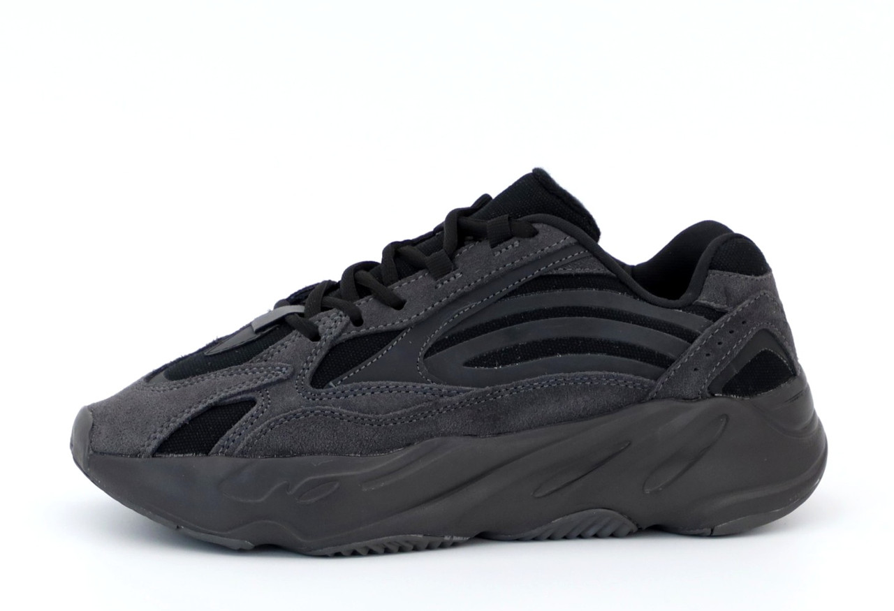 Жіночі Adidas Yeezy Boost 700 Black, чорні кросівки адідас ізі буст 700, фото 1
