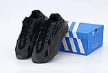 Жіночі Adidas Yeezy Boost 700 Black, чорні кросівки адідас ізі буст 700, фото 4