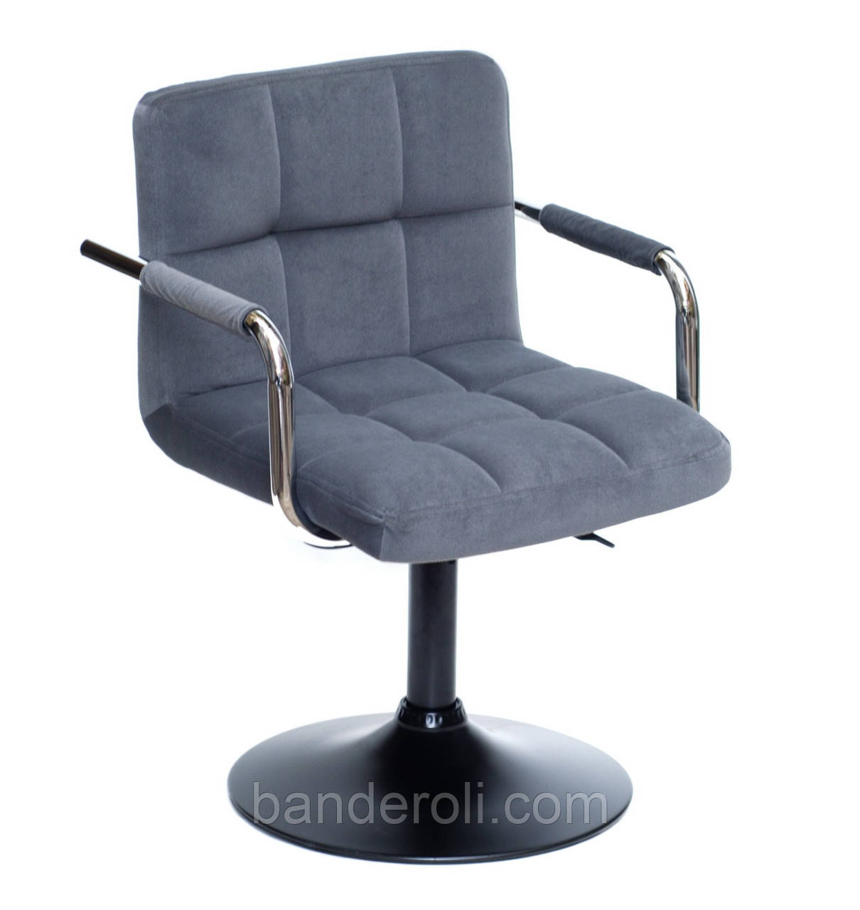 Крісло ARNO - ARM CH-BASE Б-Т СІРИЙ В-1004, фото 1