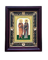 Иоаким и Анна икона святых на подставке