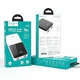 УМБ Power Bank Hoco J42 10000 mAh чорно-білий, фото 6