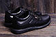 Чоловічі шкіряні туфлі Kristan black чорні, фото 10