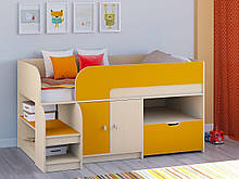 Дитяче ліжко горище з шафою, ящиками для білизни та іграшок "Астра 9"Шафа ліжко-горище,ліжко трансформер
