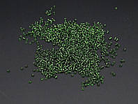 Зеленый Бисер круглый №12/0 2.3мм. 100г/уп. Для рукоделия Бусины для создания украшений