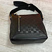 Чоловіча шкіряна сумка через Louis Vuitton Discovery, фото 6