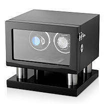 Шкатулка для підзаводу годинників, тайммувер для 2-х годинників Rothenschild LTG8002BF-D, фото 2