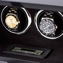 Шкатулка для підзаводу годинників, тайммувер для 2-х годинників Rothenschild LTG8002BF-D, фото 3