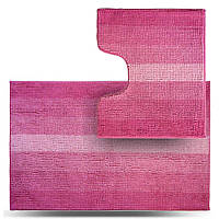 Набір килимків для ванної кімнати Махрамат, рожевий МС