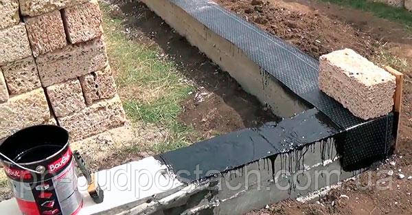 Гідроізоляція фундаменту робота над помилками