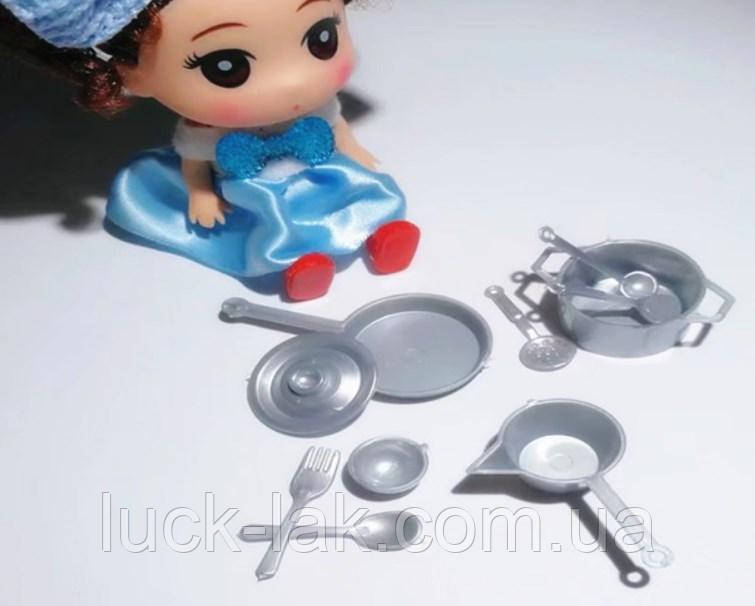 Набор посуды для куклы, 10 предметов - фото 3 - id-p1236081216