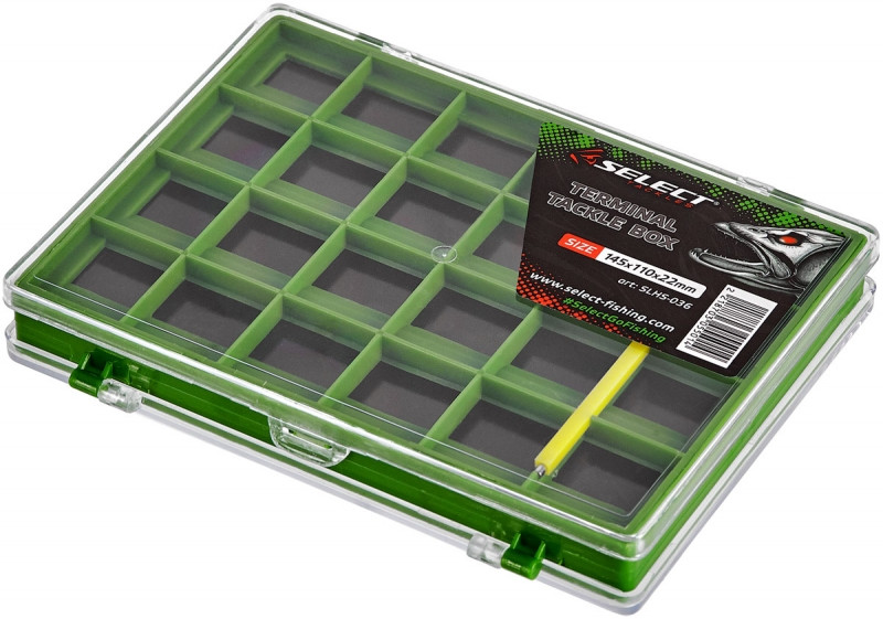 Коробка Select Terminal Tackle Box SLHS-036 14.5х11х2.2cm, фото 1