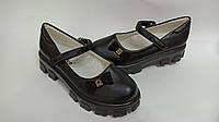 Школьные туфли для девочки на платформе ТМ"Yalike" 34 размер