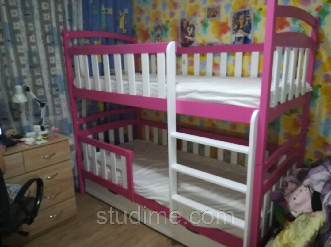 Кровать детская двухъярусная "Карина Люкс" с ящиками - фото 9 - id-p72203897