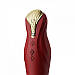 Вібраційний масажер з тертями та контролем від смартфона Zalo King, Wine Red, фото 5