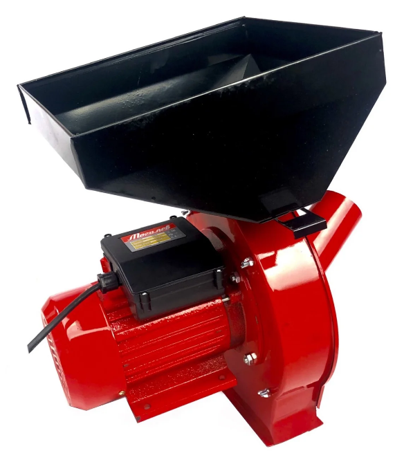 Зернодробілка Біларус 4000 ВАТ Кормоподрібнювач Млин ДКУ (350 кг/год) Гарантія 4 роки/Бункер 13 літрів, фото 1