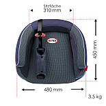 Бустер Heyner SafeUp Fix Comfort  XL з ISOFIX Cosmic Blue 783 410, фото 8