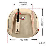 Бустер Heyner SafeUp Fix Comfort  XL з ISOFIX Summer Beige 783 510, фото 8