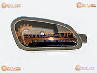 Ручка двери внутренняя передняя/задняя правая серая Лифан 520 Бриз Lifan 520 Breez 1.3 1.6 МКПП