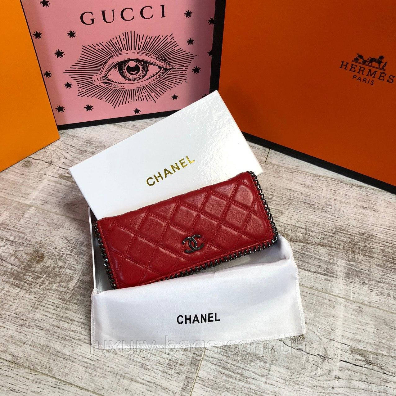 Жіночий стильний шкіряний гаманець, фото 1