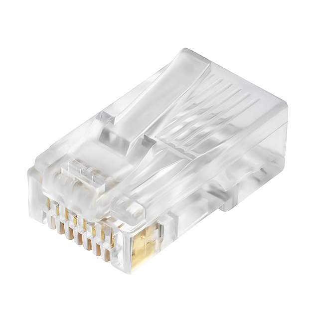 Конектор Merlion RJ-45 8P8C UTP Cat-6 (100 шт/уп.)
