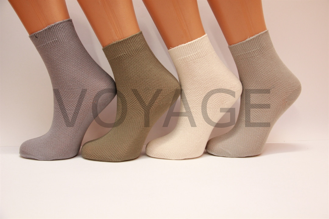 Дитячі шкарпетки з бавовни в сіточку Стиль 7 темні асорті