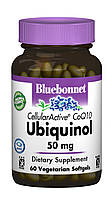 Убихинол 50мг, Cellular Active, Bluebonnet Nutrition, 60 желатиновых капсул