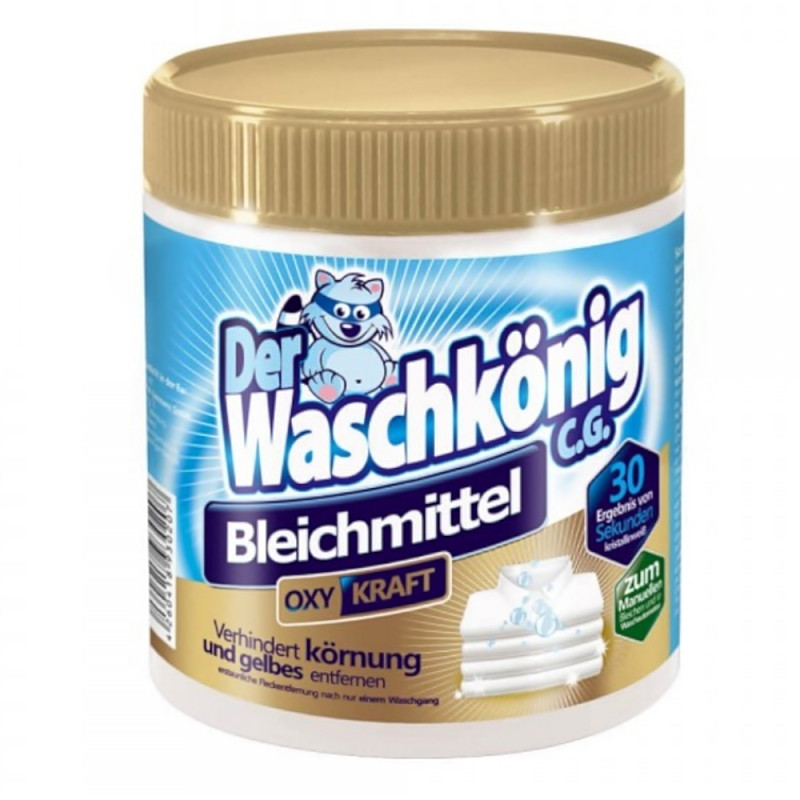 Плямовивідник для білих тканин Waschkonig Bleichmittel Oxy Kraft 750 г.
